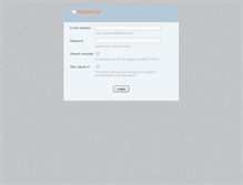 Tablet Screenshot of mail.technai.com